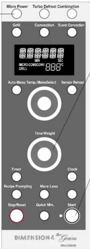 PANASONIC NN-C2000 - Select Micro Power - 1