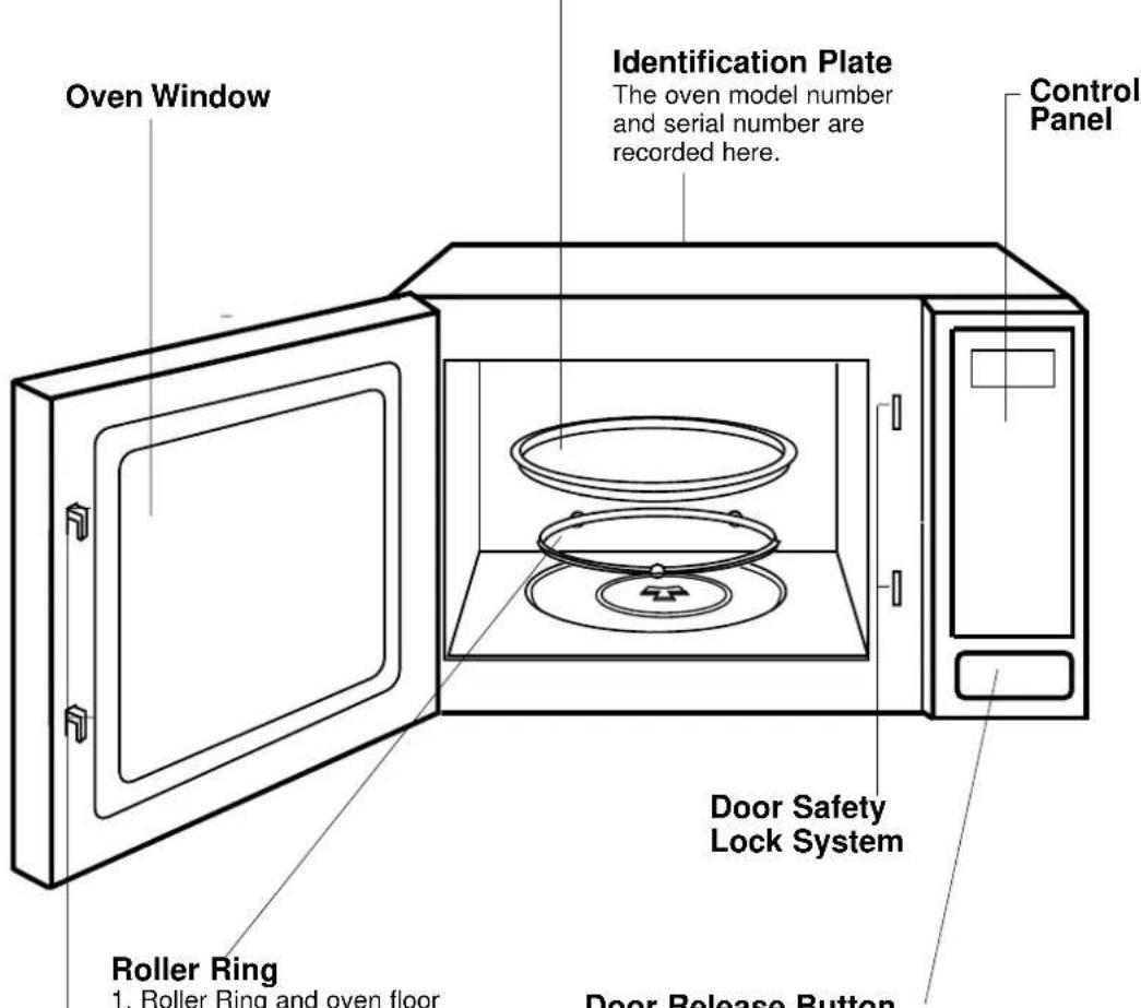 PANASONIC NN-C2000 - Ceramic Tray - 1