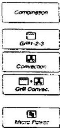 PANASONIC NN-877E - To program Combination Cooking - 2