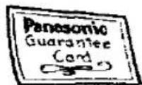 PANASONIC NN-877E - Cord - 1
