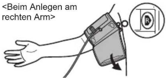 PANASONIC EW-BU60 - Manschette anlegen - 2