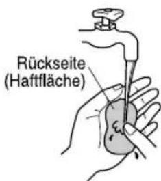 Rückseite (Haftfläche)