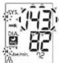 PANASONIC Diagnostec EW3153 - Ablesen der Blutdruckanzeige - 2