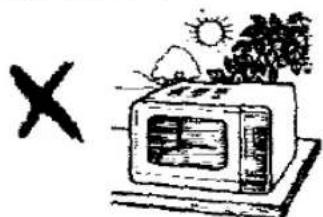 PANASONIC NN-5506 - Placement of Oven - 2
