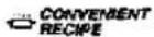 PANASONIC NN-5506 - Using the Convenient Recipe Feature - NN-5456/NN-5406 only - 2