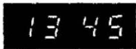 PANASONIC NN-5508 - Example 1: To set 13 minutes 45 seconds - 1