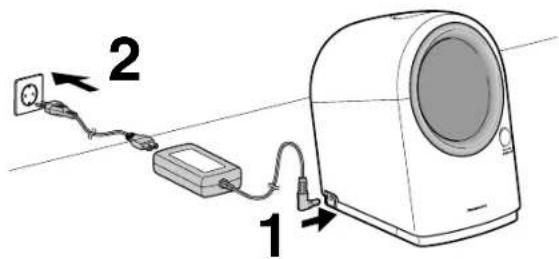 PANASONIC EW3152 - BEI VERWENDUNG DES NETZTEILS - 1