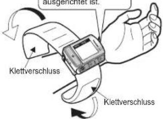 PANASONIC Diagnostec EW3039 - Manschette anlegen - 1