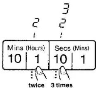 PANASONIC NN-3959 - To set clock - 2
