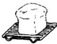 PANASONIC NN-3959 - Remove the bread pan from the oven. - 5