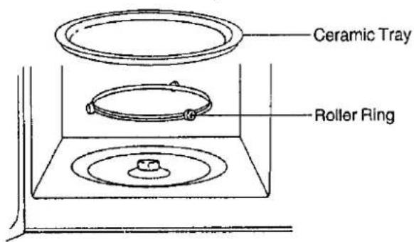 PANASONIC NE-992 - Ceramic Tray - 1