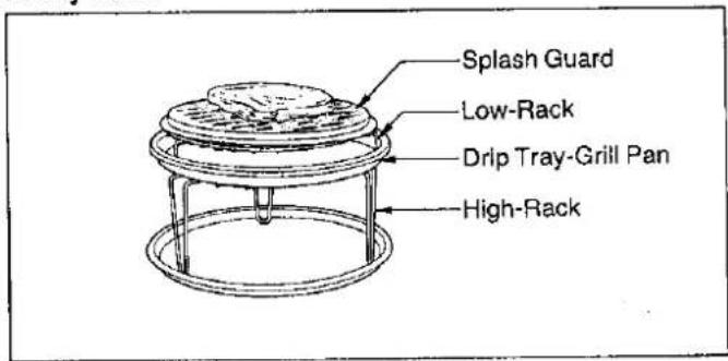 PANASONIC NE-992 - Ceramic Tray: - 8