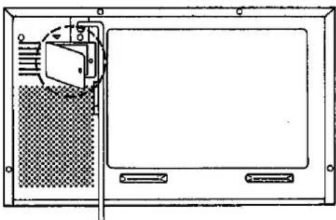 PANASONIC NE-695 - Replacement of Oven Light - 1