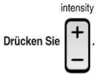 PANASONIC EP3510 - Stellen Sie die gewünschte Massagestärke ein. - 1