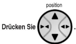 PANASONIC EP3510 - Einstellen der Massageposition - 1