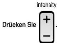 PANASONIC EP3510 - Stellen Sie die gewünschte Massagestärke ein. - 1
