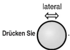 lateral Drücken Sie