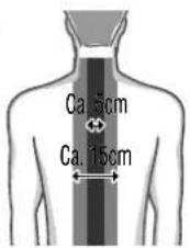 Ca 5 cm Ca 15 cm