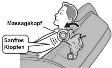 Massagekopf Sanftes Klopfen