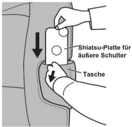 Shiatsu-Platte für äußere Schulter Tasche