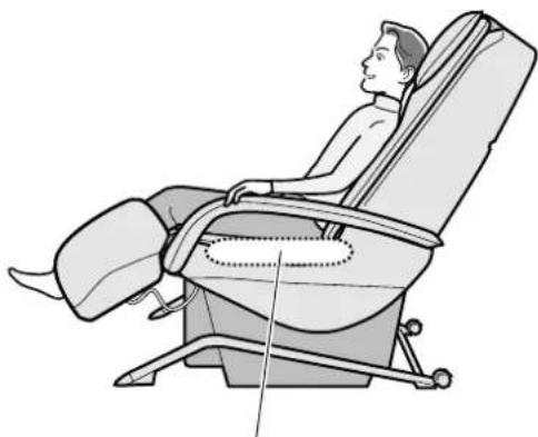 PANASONIC EP1270 - Einstellen der Schulterposition - 3