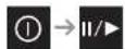 PANASONIC KY-B927GL - Pause key - 1