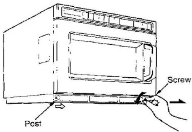 PANASONIC NE-1856 - Cleaning the Air Filter - 2