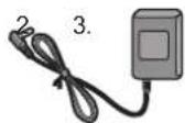 PANASONIC KX-TG1093G - Kontaktadresse: - 2