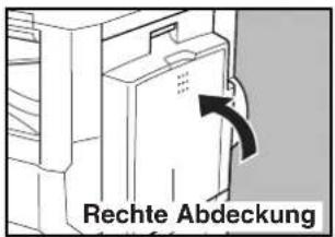 Rechte Abdeckung