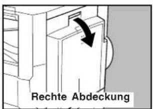 Rechte Abdeckung