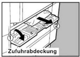 Zufuhrabdeckung