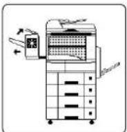 PANASONIC DP-8025 - ● Papierstau beseitigen (Finisher) - 1