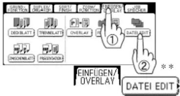 EINDU FUNCTION ORDER OPERATOR DRAFT FIND FORM FUNCTION EXERCISEN PLAY SPONSOR DECKLATT TRENELATT OVERLAY ON DATEI EDIT INDEPENDENT PRESENTATION EINFÜGEN/ OVERLAY DATEI EDIT