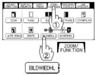 BRAND/FUNCTION ON/OFF/BOX SHORT/FINCH ZOOM/FUNCTION ON/OFF/BOX OFF/SPEEDER ZOOM RAND BIL STREND STEMPEN AUTO ZOOM CENTR PLAWDHL INVERTER ① ② ZOOM/FUNCTION BILDWIEDHL