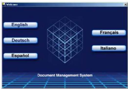 Welcome English Deutsch Español Français Italiano Document Management System