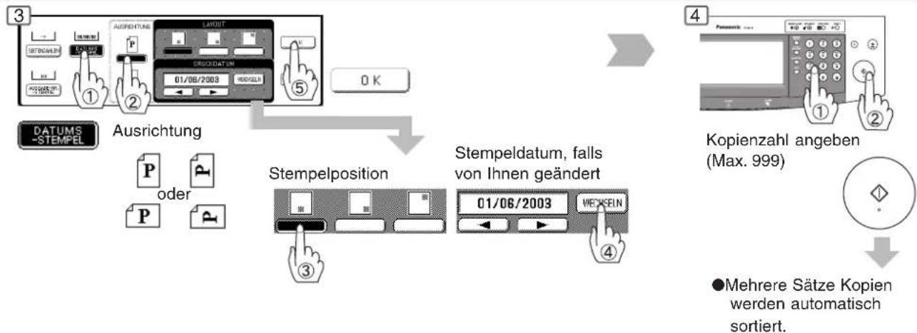 PANASONIC DP-3030 - ■ STEMPELN (Ausgabennummer-Stempel) - 5