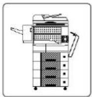 PANASONIC DP-3030 - ● Papierstau beseitigen (Einzugsbereich/1. Papiermagazin) - 1