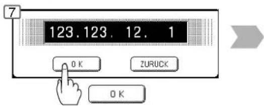 7 123.123. 12. 1 OK ZURUCK OK
