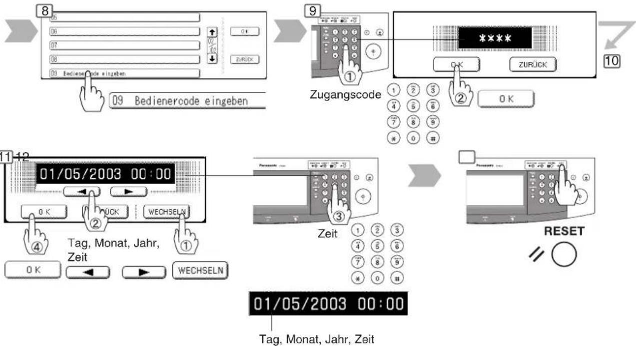 PANASONIC DP-3030 - Reinigung - 7