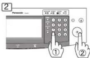 2 Panasonic ① ②