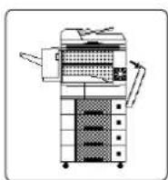 PANASONIC DP-3030 - ● Papierstau beseitigen (Automatische Duplexeinheit (ADU)) - 1