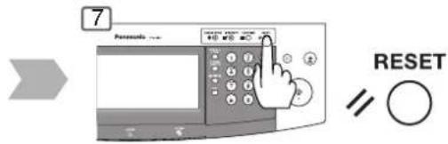 PANASONIC DP-3030 - Gesamtzähler ID-Code - 2