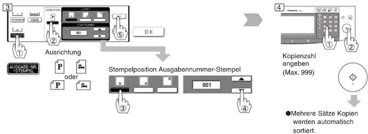 PANASONIC DP-3010 - ■ STEMPELN (Ausgabennummer-Stempel) - 6