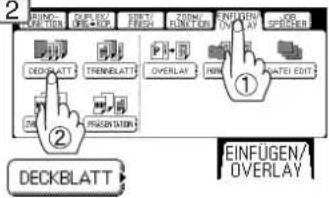 2 FIND ONION DISPLAY OFFICE POST FINISH DOWN FUNCTION ONION ON SPRINGER DECK-BLATT TRENEBLATT OVERLAY FIND ON SPRINGER EDIT 2 DECK-BLATT EINFÜGEN/ OVERLAY