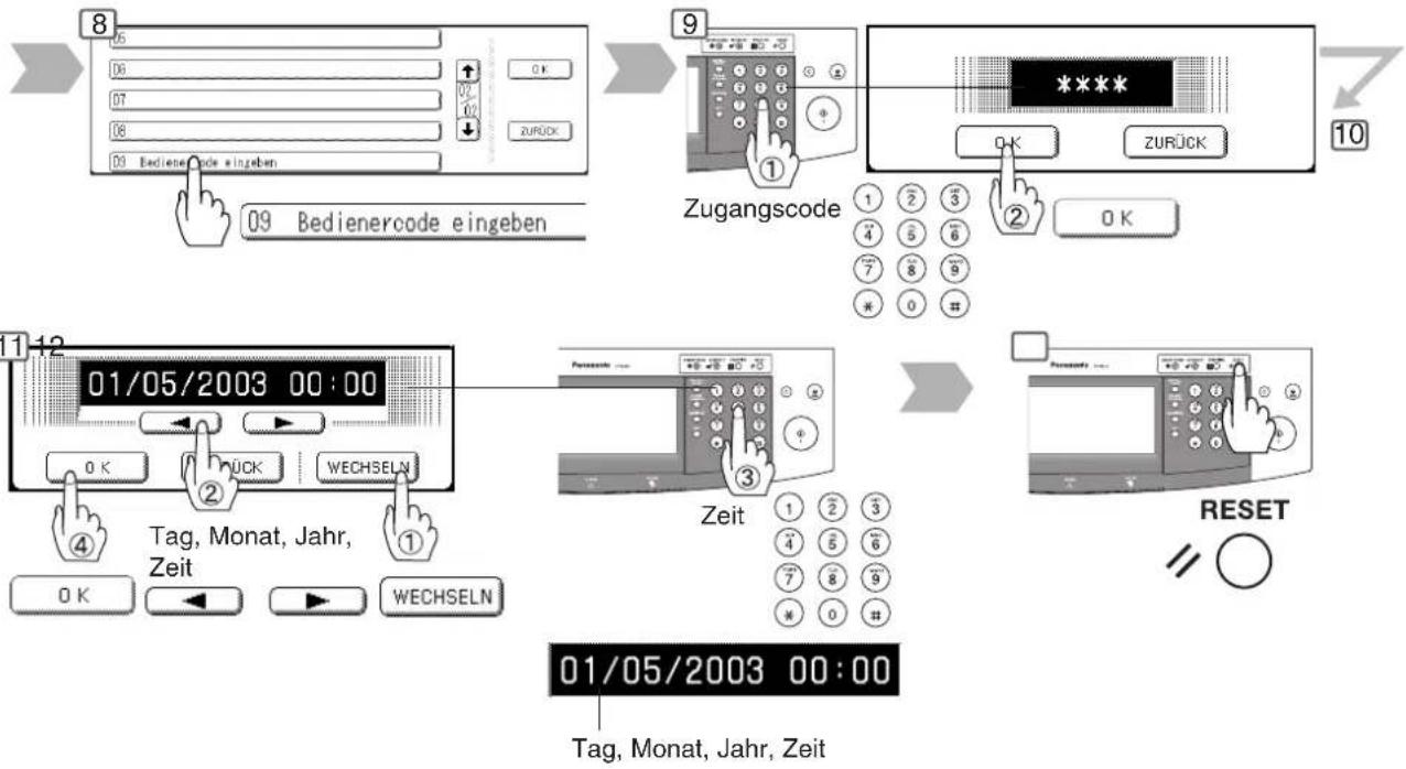 PANASONIC DP-3010 - Reinigung - 7