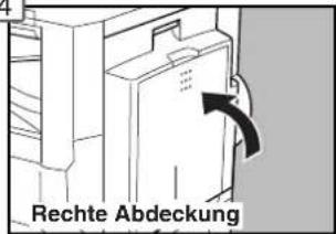 Rechte Abdeckung