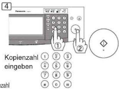 4 Kopienzahl eingeben zahl