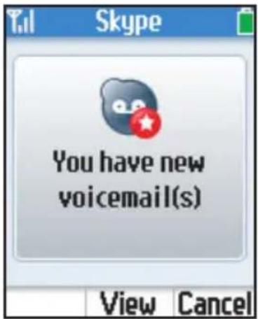 PANASONIC KX-WP1050 - New voicemails notification - 1