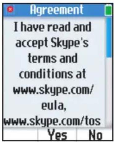 PANASONIC KX-WP1050 - To update the Skype application: - 1
