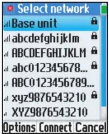 PANASONIC KX-WP1050 - Find wireless networks - 1
